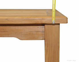 Thick Teak Table Tops from Goldenteak Teak Patio Furniture